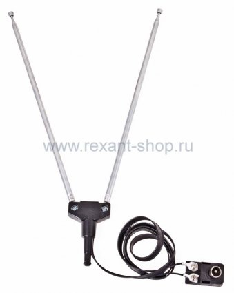 Фотография товара 'Rexant RX-107-4 антенна комнатная телескопическая 34-0107-4'