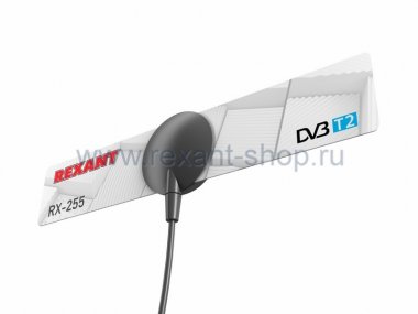Фотография товара 'Rexant RX-255 Антенна комнатная для цифрового телевидения DVB-T2 34-0255'