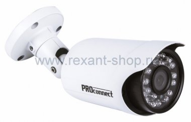 Фотография товара 'Rexant Уличная цилиндрическая AHD 1Мп (720p) видеокамера, с ИК подсветкой 45-0169'