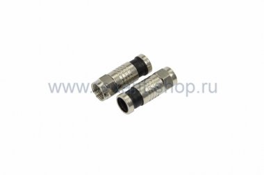 Фотография товара 'Rexant РАЗЪЕМ F-разъем RG-6 компрессионный 05-4036'