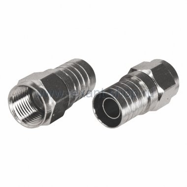 Фотография товара 'Rexant РАЗЪЕМ F-разъем RG-6 обжим 05-4031'