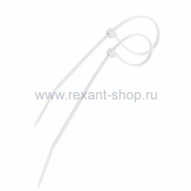 Фотография товара 'Rexant Хомут nylon 100 х 2.5 мм 57-0100'