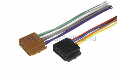 Фотография товара 'Rexant Разъемы для автомагнитол "Евро" ISO 2 гнезда 16-0501'