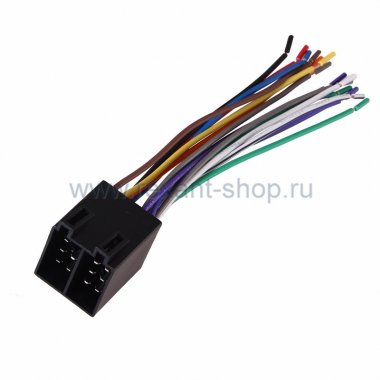 Фотография товара 'Rexant Разъемы для автомагнитол "Евро" ISO сдвоенный штекер 16-0503'