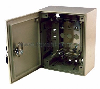 Фотография товара 'Rexant Коробка монтажная под 3 плинта с замком 04-0131'