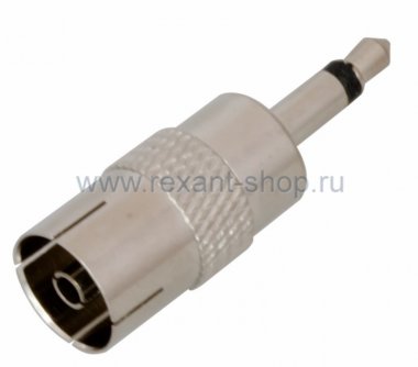 Фотография товара 'Rexant ПЕРЕХОД штекер 3.5мм mono 05-2304'