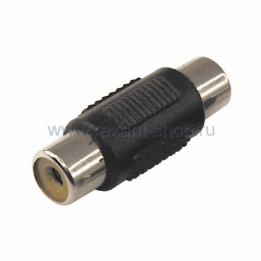 Фотография товара 'Rexant ПЕРЕХОДНИК 1 гнездо RCA - 1 гнездо RCA 14-0432'