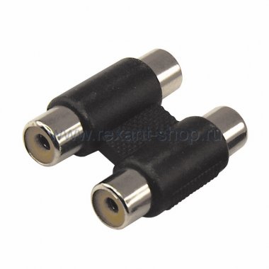 Фотография товара 'Rexant ПЕРЕХОДНИК 2 гнезда RCA - 2 гнезда RCA 14-0433'