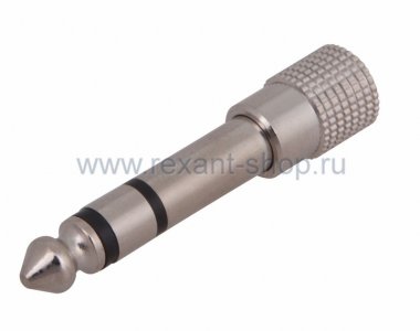 Фотография товара 'Rexant ПЕРЕХОДНИК штекер 6.3мм стерео 14-0205'