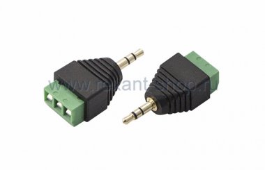 Фотография товара 'Rexant Стерео штекер 3,5 с клеммной колодкой 14-0440'