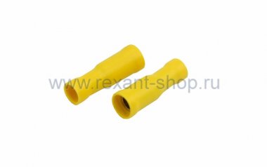 Фотография товара 'Rexant РАЗЪЁМ ШТЕКЕРНЫЙ изолированный (гнездо ш5мм) 08-0232'