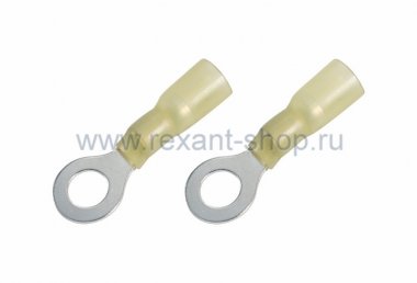 Фотография товара 'Rexant НАКОНЕЧНИК КОЛЬЦЕВОЙ изолированный термоусаживаемый 08-0059'