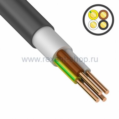 Фотография товара 'Rexant Кабель ВВГзнг(А) 01-8182-4'
