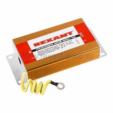 Фотография товара 'Rexant Грозозащита витой пары разъем RJ45 с PoE 05-3079-1'