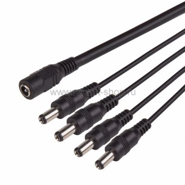 Фотография товара 'Rexant Разветвитель питания на 4 разъема 14-0319'