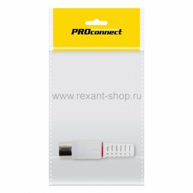 Фотография товара 'Rexant РАЗЪЁМ гнездо TV без пайки 05-2043-7'