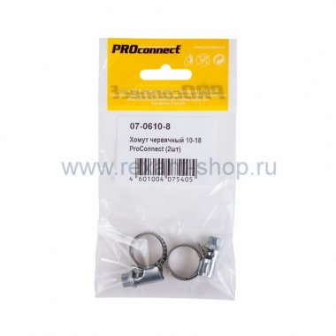 Фотография товара 'Rexant Хомут червячный 10-18 07-0610-8'