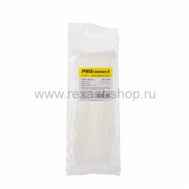 Фотография товара 'Rexant Хомут nylon 200 х 3,0 мм 57-0200-4'
