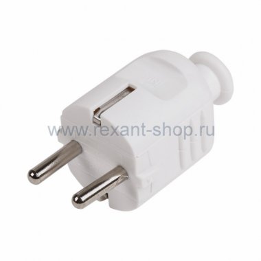 Фотография товара 'Rexant Вилка прямая с/з 16А 11-8532'