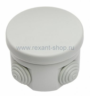 Фотография товара 'Rexant Коробка распаячная для о/п 70х50 28-3001'