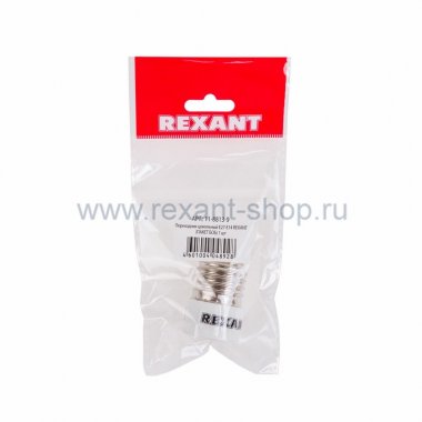 Фотография товара 'Rexant Переходник цокольный Е27-Е14 11-8813-9'