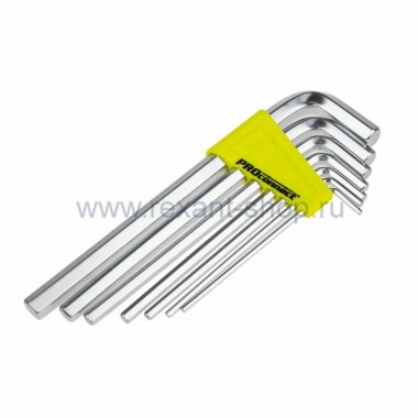 Фотография товара 'Rexant Набор шестигранников 7 предметов 2,5-10 мм 12-5204-4'