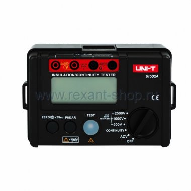 Фотография товара 'Rexant Измеритель сопротивления изоляции UNI-T UT502A 13-0044'