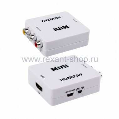 Rexant Конвертер BNC + S-video на VGA 