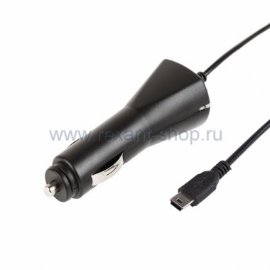 Фотография товара 'Rexant Автозарядка в прикуриватель miniUSB 16-0251-4'