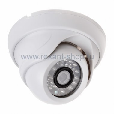 Фотография товара 'Rexant Купольная камера IP 1.0Мп 45-0258'