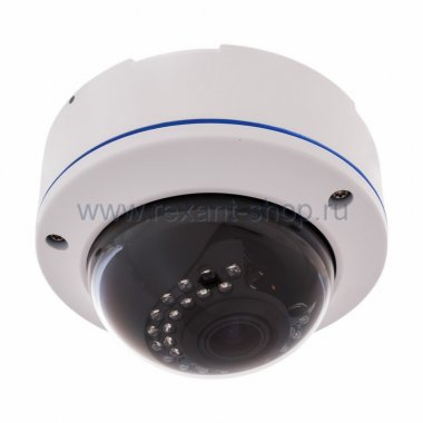 Фотография товара 'Rexant Купольная уличная камера IP 2.1Мп Full HD 45-0259'