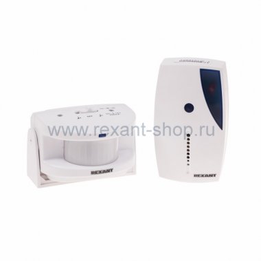 Фотография товара 'Rexant Беспроводной звонок с выносным датчиком движения 46-0215'