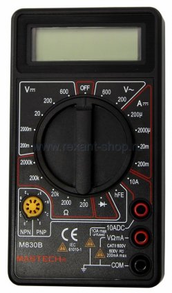 Фотография товара 'MASTECH Портативный мультиметр M830B 13-2001'