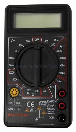 Фотография товара 'MASTECH Портативный мультиметр M830BZ 13-2002'