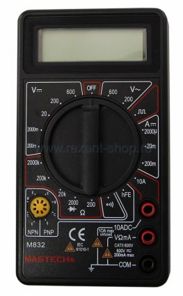 Фотография товара 'MASTECH Портативный мультиметр M832 13-2003'