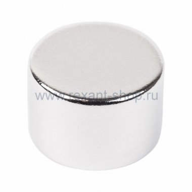 Фотография товара 'Rexant Неодимовый магнит диск 15х10мм 72-3135'