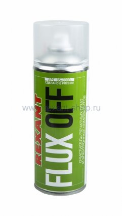 Фотография товара 'Rexant FLUX OFF 400 мл очиститель печатных плат 85-0003'
