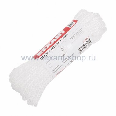 Фотография товара 'Rexant Шнур с сердечником 4 мм 77-1420-1'