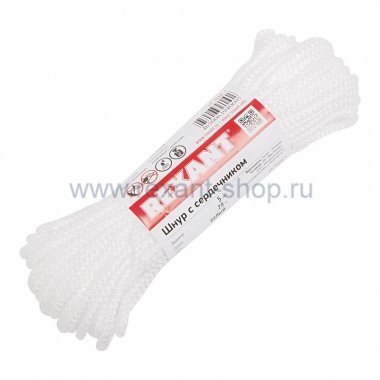 Фотография товара 'Rexant Шнур с сердечником 5 мм 77-1520-1'