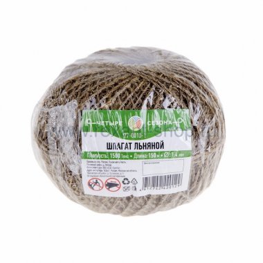 Фотография товара 'Rexant Шпагат льняной 1,4мм 77-0010-1'