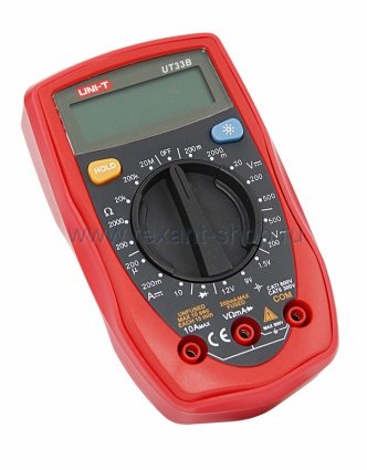 Фотография товара 'Rexant Портативный мультиметр UNI-T UT33B 13-1006'