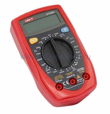 Фотография товара 'Rexant Портативный мультиметр UNI-T UT33D 13-1008'