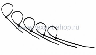 Фотография товара 'Rexant Хомут nylon 200 х 4.0 мм 07-0201-25'