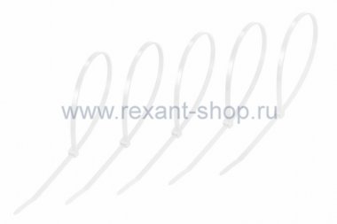 Фотография товара 'Rexant Хомут nylon 300 х 5.0 мм 07-0300-25'