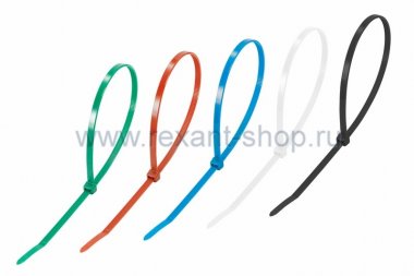 Фотография товара 'Rexant Хомут nylon 300 х 5.0 мм 07-0308-25'