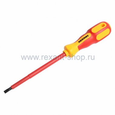 Фотография товара 'Rexant Отвертка " Электрика " SL 5 X 125 мм 12-4713'