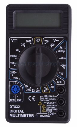 Фотография товара 'Proconnect Портативный мультиметр M832 13-3012'