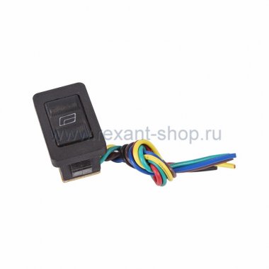 Фотография товара 'Rexant Выключатель (стеклоподъемника) клавишный 12V 20А (6с) 36-4430'