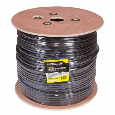 Фотография товара 'Rexant Кабель UTP 4PR 24AWG CAT5e 305м 01-0056'