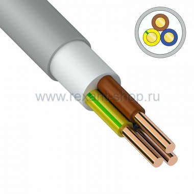 Фотография товара 'Rexant Кабель NUM-J (NYM) 01-8707'